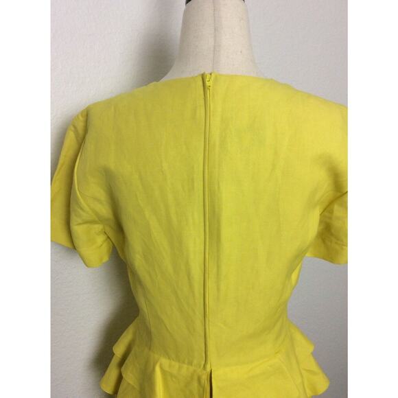 Byblos Options Vintage Dress Sheath Peplum - Picture 7 of 11